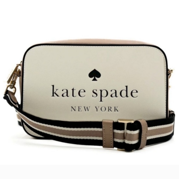 kate spade Handbags - NWT Kate Spade Oh Snap Crossbody Camera Bag - Cream, Tan, Black